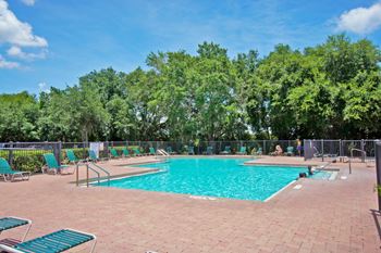 Swimming pool with sundeck